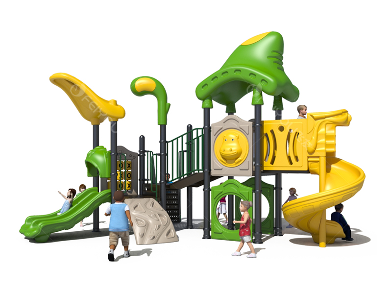 FY082-02小博士户外儿童组合滑梯